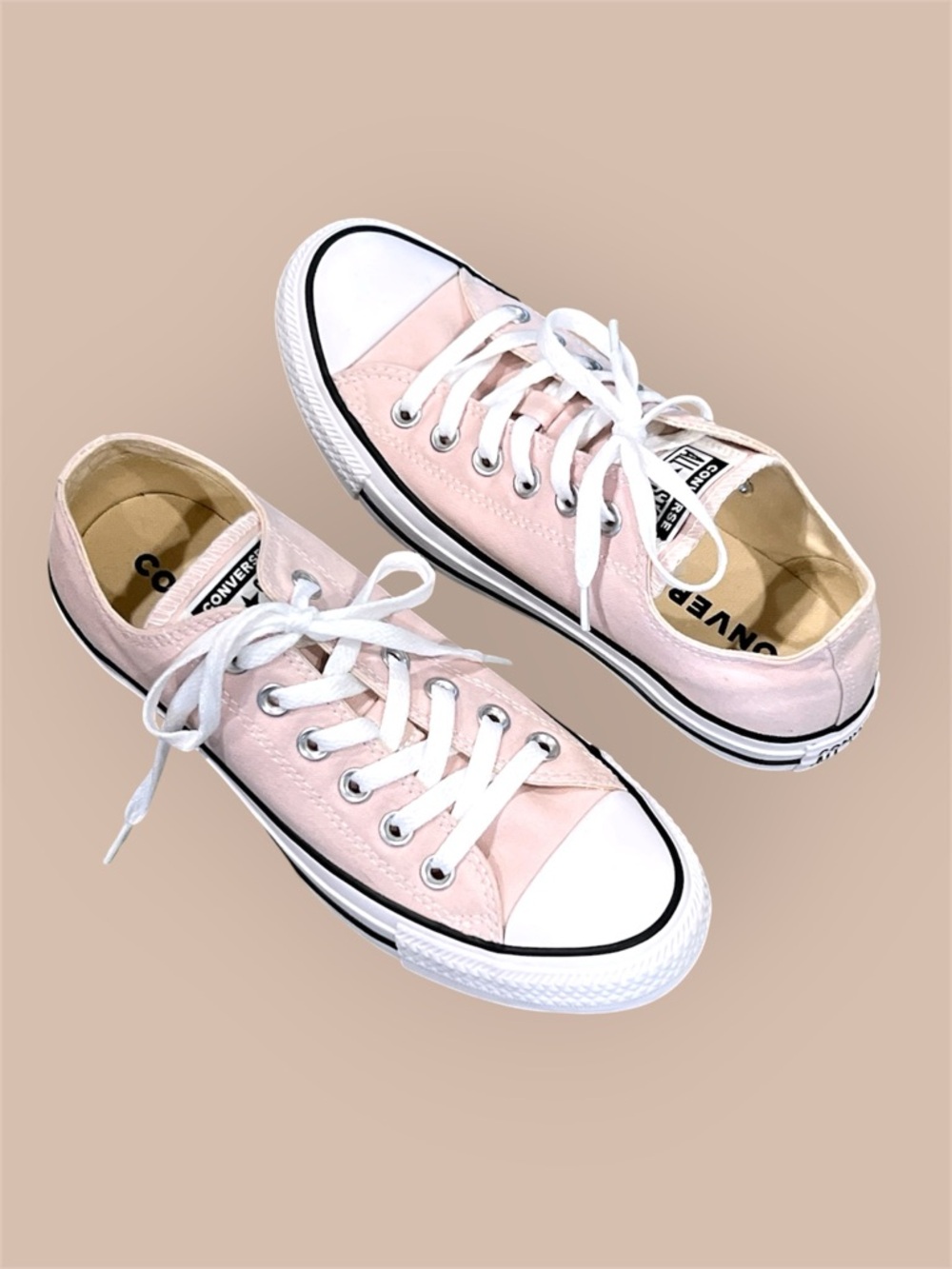 *New* CONVERSE Chuck Taylor All Star OX ‘Barely Rose’ Sneakers Sz W7/M5 - Picture 5 of 7